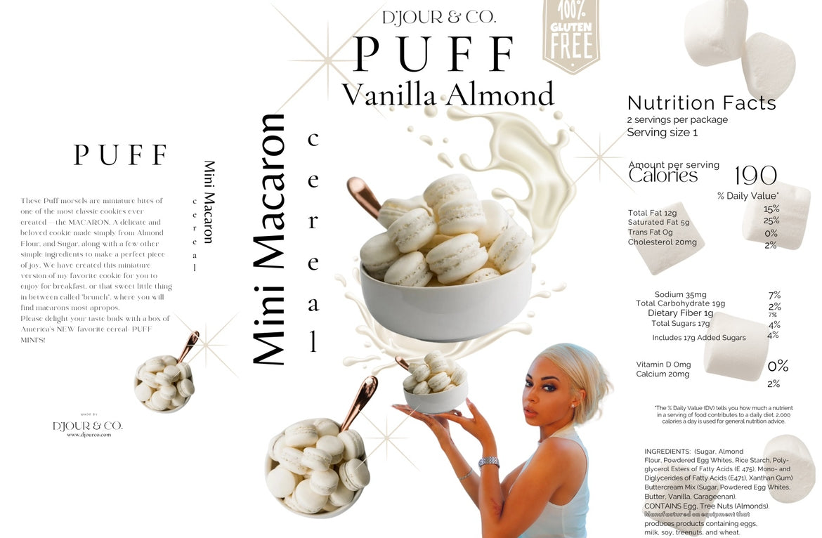 NEW! Puff Mini Macaron Cereal